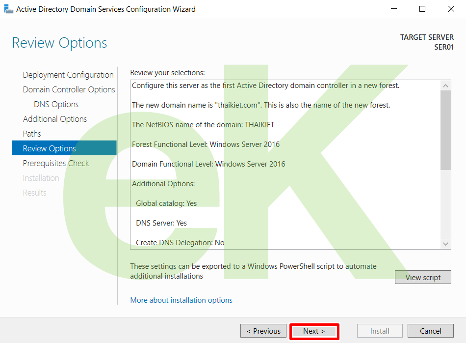 Xây dựng Windows Server 2019 Domain Controller