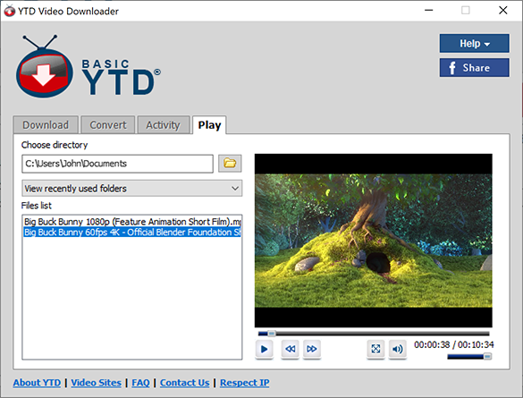 YTD – Công cụ hỗ trợ tải video từ Youtube