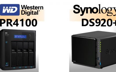 So sánh WD My Cloud PR4100 và Synology DS920+