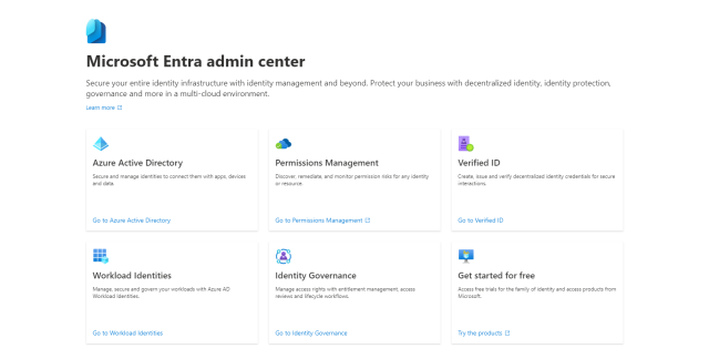 Microsoft Entra Admin Center – Công cụ quản trị Microsoft 365 mới