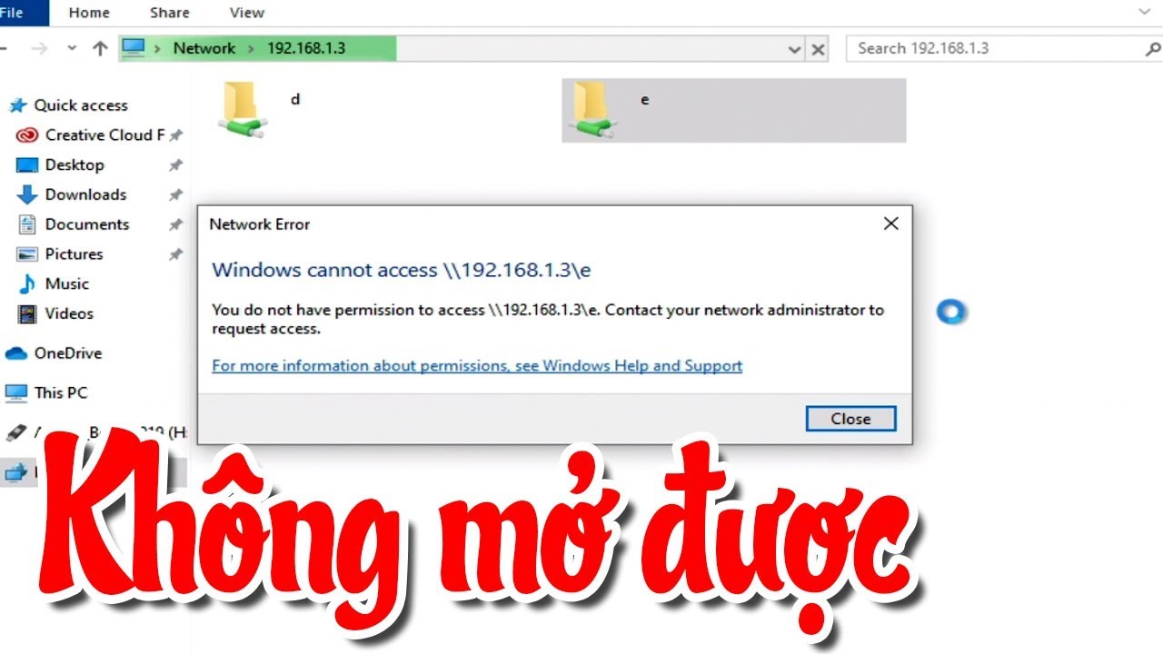 S a L i Kh ng Truy C p c Share Folder Windows 10 S a l i kh ng truy c p c share folder windows 10