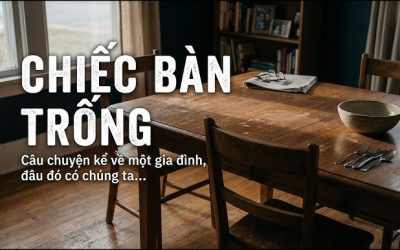 Chiếc bàn trống