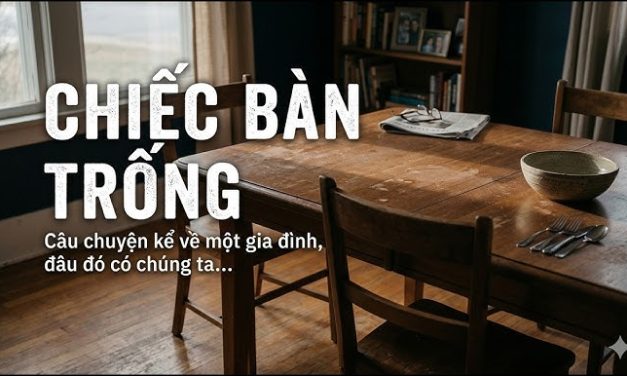 Chiếc bàn trống